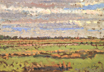 Romney Marsh by Harold Gilman